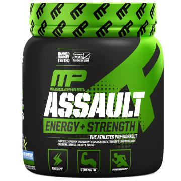 Musclepharm Assault Sport Pre Workout 30serve - BluRaspbery