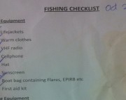 Fishing Checklist