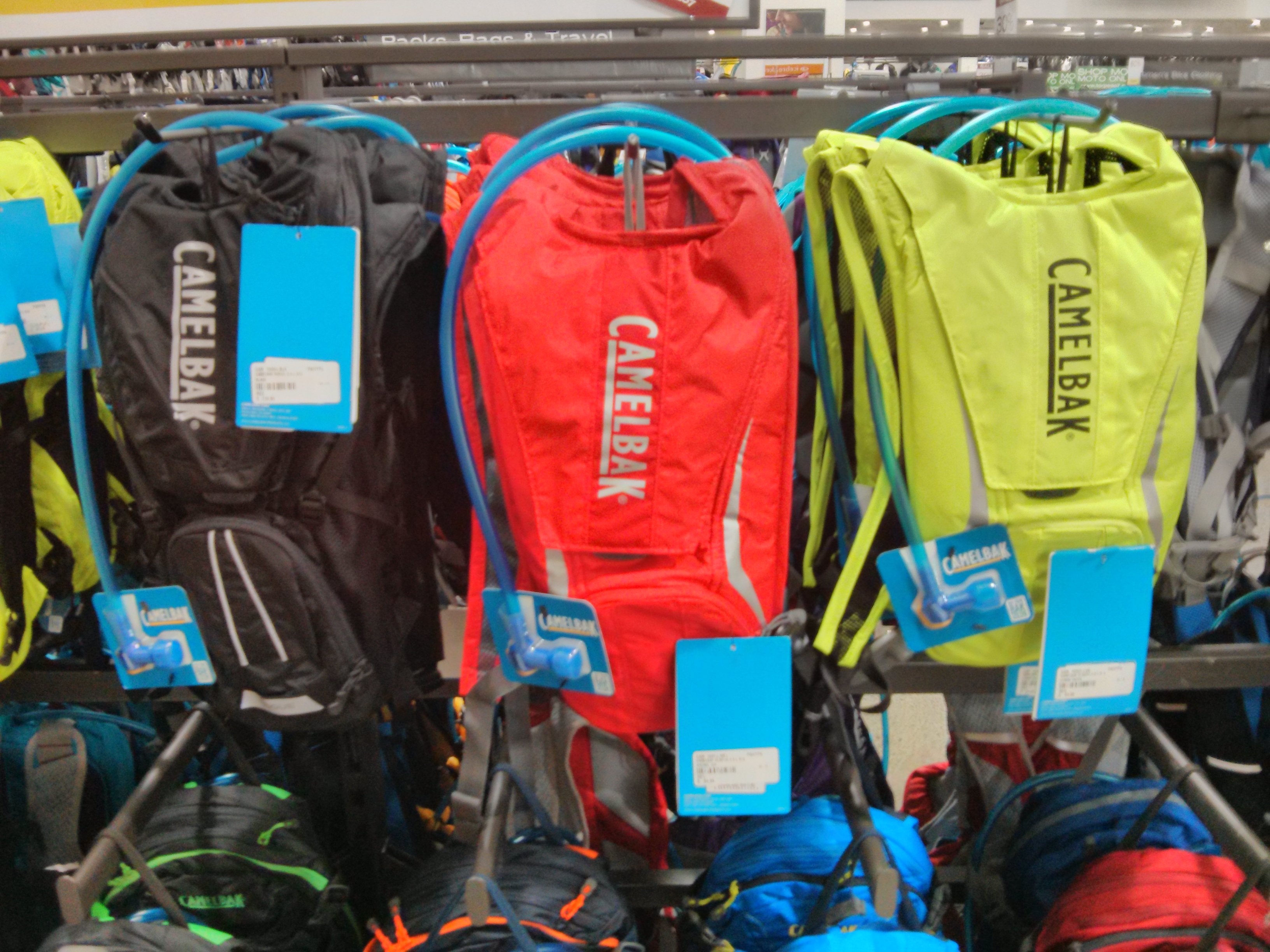 These Camelbak Classics hold water and not much else.