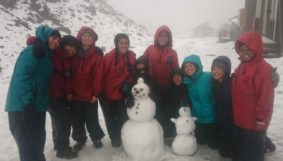 Auckland Girls’ benefit from Community Partnership in the Great Outdoors