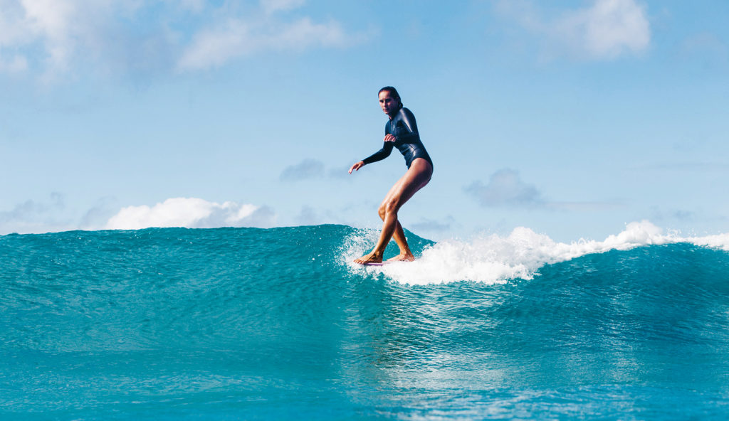 Ladies Oneil wetsuit, great for surfing in warm conditions.